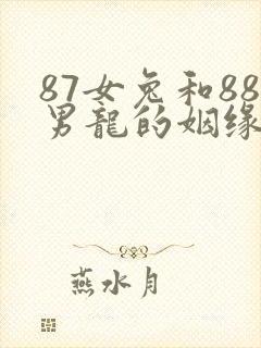 87女兔和88男龙的姻缘