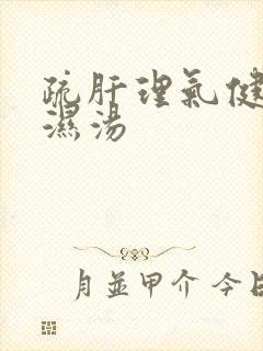 疏肝理气健脾祛湿汤