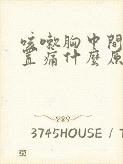 咳嗽胸中间的位置痛什么原因