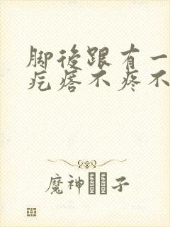 脚后跟有一个硬疙瘩不疼不痒