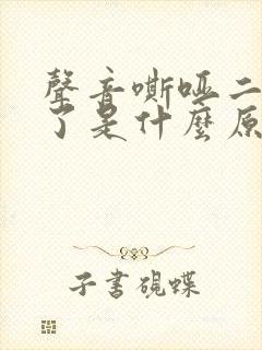 声音嘶哑二个月了是什么原因造成的