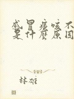 感冒痰咳不出来是什么原因封面