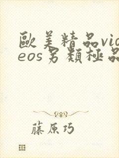 欧美精品videos另类极品封面