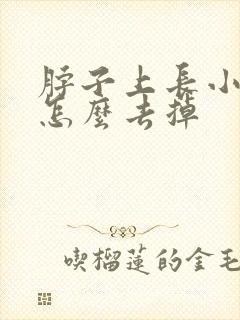 脖子上长小肉粒怎么去掉封面