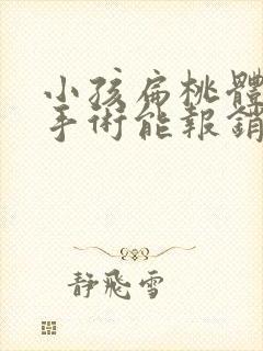 小孩扁桃体肥大手术能报销吗