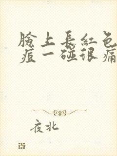 脸上长红色的痘痘一碰很痛怎么办