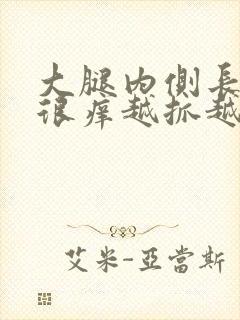 大腿内侧长疙瘩很痒越抓越多