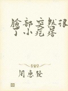 脸部突然很痒起了小疙瘩