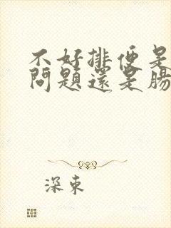 不好排便是胃上问题还是肠道问题