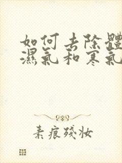 如何去除体内的湿气和寒气