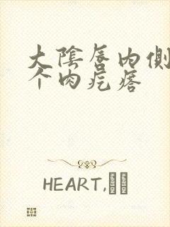 大阴唇内侧长了个肉疙瘩