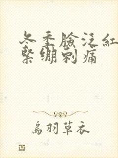 冬季脸泛红干燥紧绷刺痛