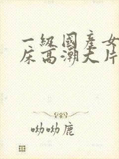 一级国产女人叫床高潮大片免费