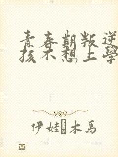 青春期叛逆期男孩不想上学