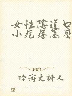 女性阴道口处有小疙瘩怎么回事