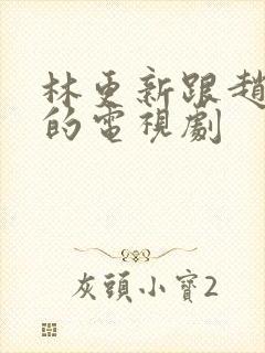 林更新跟赵丽颖的电视剧封面