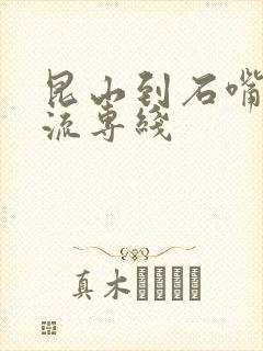 昆山到石嘴山物流专线封面