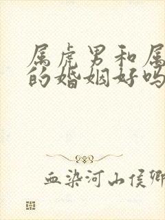 属虎男和属兔女的婚姻好吗