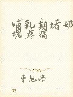 哺乳期堵奶有硬块疼痛