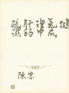 疏肝理气健脾祛湿的中成