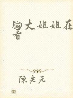 胸大姐姐在线观看