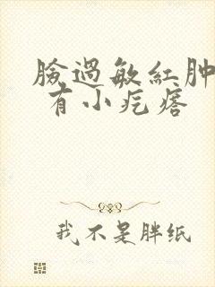 脸过敏红肿发痒 有小疙瘩