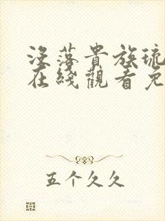 没落贵族琉璃川在线观看免费汉字