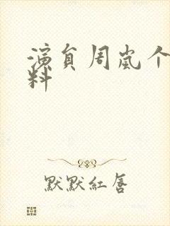 演员周岚个人资料