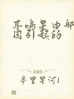 耳鸣是由哪些原因引起的