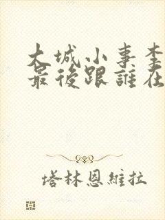 大城小事李秋萍最后跟谁在一起了封面