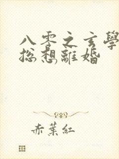 八零之玄学大师总想离婚封面