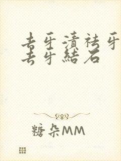 去牙渍祛牙垢黄去牙结石