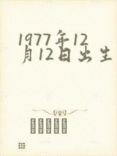 1977年12月12日出生的命运