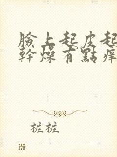 脸上起皮起疙瘩干燥有点痒怎么办