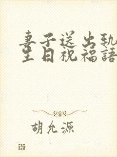 妻子送出轨老公生日祝福语封面