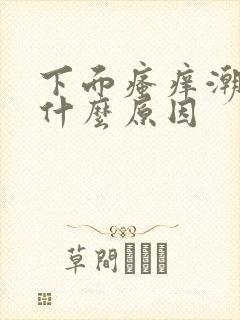 下面瘙痒潮湿是什么原因封面