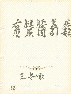 右腿膝盖疼痛什么原因引起的