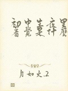 初中生夜里睡不着觉是什么原因