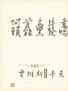 何首乌片煮水洗头能黑发吗封面