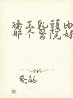 矫正乳头内陷去哪个医院好