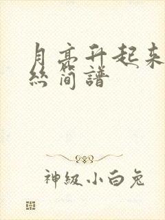 月亮升起来葫芦丝简谱封面