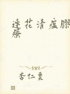 连花清瘟胶囊治疗封面