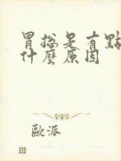 胃总是有点堵是什么原因