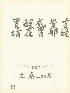 胃酸感觉有东西堵在胃那边