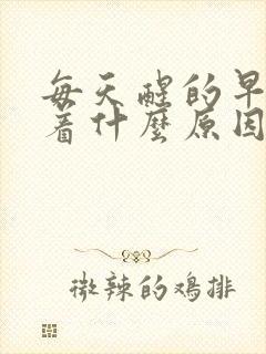 每天醒的早睡不着什么原因