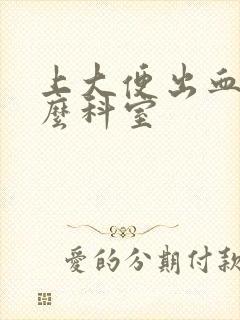 上大便出血挂什么科室封面