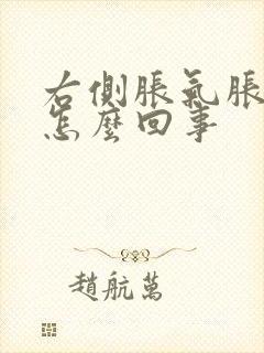 右侧胀气胀疼是怎么回事封面