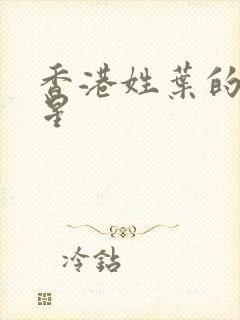 香港姓叶的女明星封面