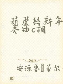 葫芦丝新年好伴奏曲c调