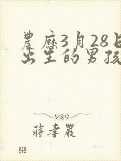 农历3月28日出生的男孩命运